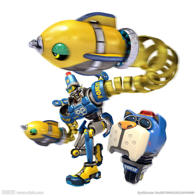 ARMS 游戲動漫角色設計圖集 - 動態與創意的視覺盛宴